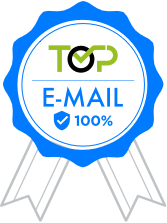 Selo Email TOP NIC.br